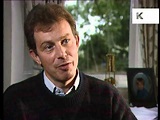 Early 1990s Tony Blair in Sedgefield and Rare Interview - YouTube