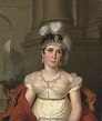 1812 Empress Josephine wearing a diamond and turquoise parure, painted ...