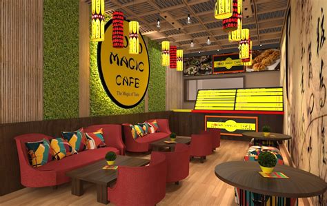 Interior Design Momo Magic Cafe