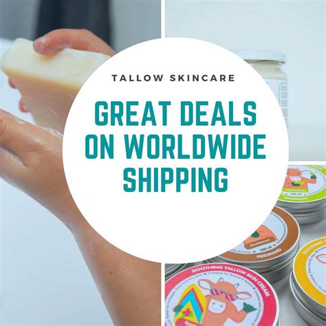World Wide Shipping Any Size Order Organic Tallow Skincare Hayes
