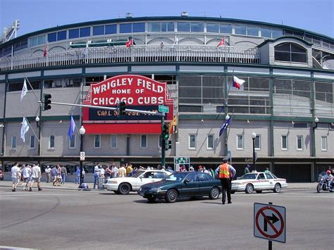 Wrigley Field Home Of Chicago Cubs