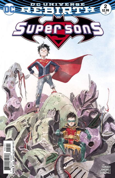 Super Sons 2 Var Ed Comics Comic Covers Comic Book Covers