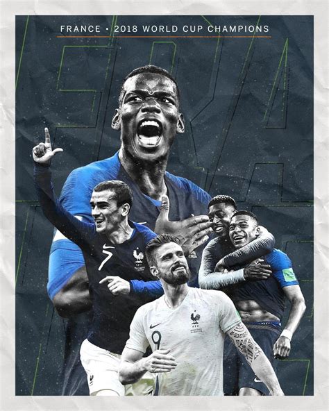 Les Bleus Are On Top Of The World France Wins The World Cup Defeating