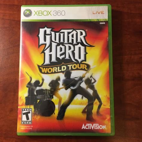 Guitar Hero World Tour Microsoft Xbox 360 2008 European Version For Sale Online Ebay