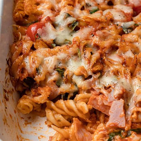 Pizza Baked Pasta Recipe Cart