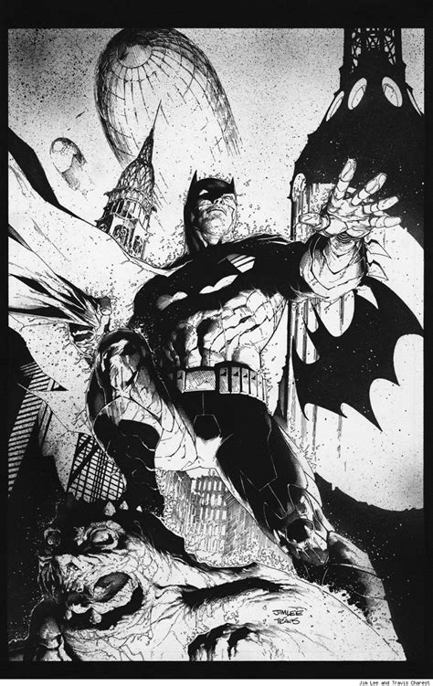 The Dork Review Robs Room Batman 2 Cover By Jim Lee Inked By