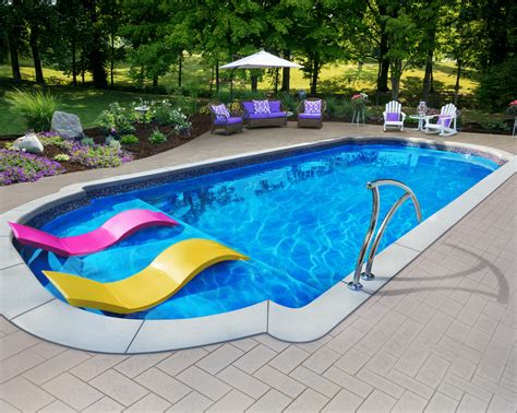 The initial cost of a fiberglass inground pools typically costs more than a vinyl pool, but when it comes to their maintenance cost it is the most inexpensive. How Much Is My Fiberglass Pool Really Going to Cost? in 2020 | Small inground pool, Swimming ...