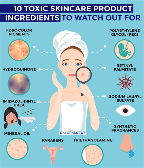 10 Toxic skincare product ingredients to watch out for