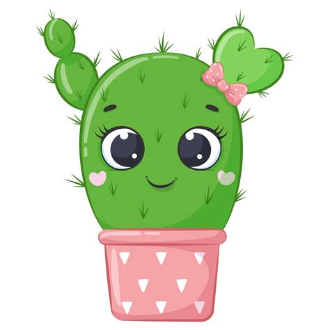 Cute Cactus Clipart Png Eps Jpeg Succulent Clipart Commersial Use