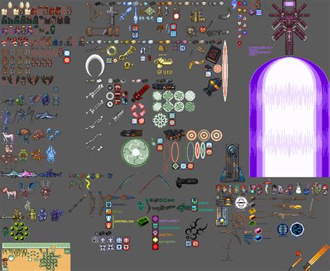 Unusaciess Crib — Here All The Terraria Sprites I Did Compiled Into