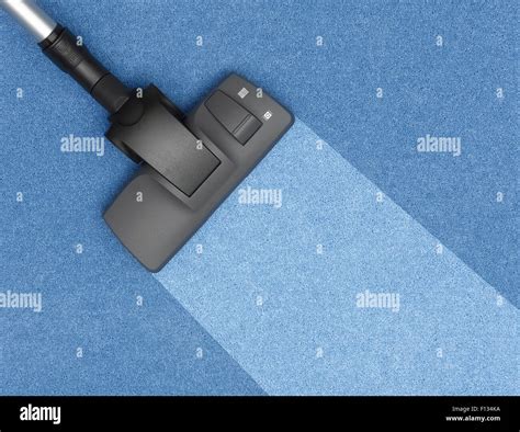 Vacuum Cleaner Cleaning The Carpet Stock Photo Alamy