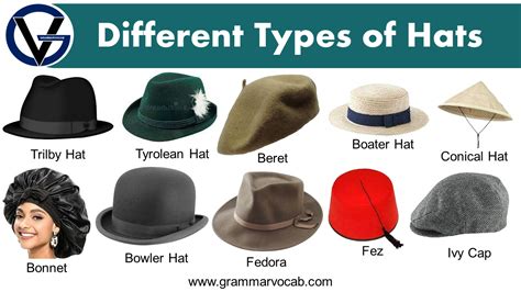 Types Of Hats List Of 20 Hat Styles With Esl Picture Esl Forums Hat