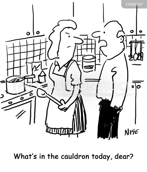 Wifes Bad Cooking Cartoons And Comics Funny Pictures From Cartoonstock