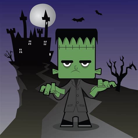 Frankenstein Frankenstein Cartoon Scary