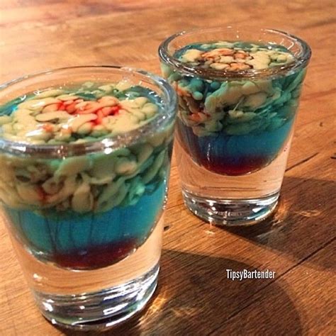 This shot hails from the early to mid 2000s and has been gaining popularity over the last few years. Peach Schnapps Baileys Blue Curacao Grenadine INSTAGRAM ...