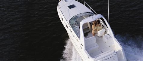 69.7 mph and accelerates to 30 in 6.8 seconds with quad verado 400s. Cabin Cruiser Buyers Guide | Discover Boating