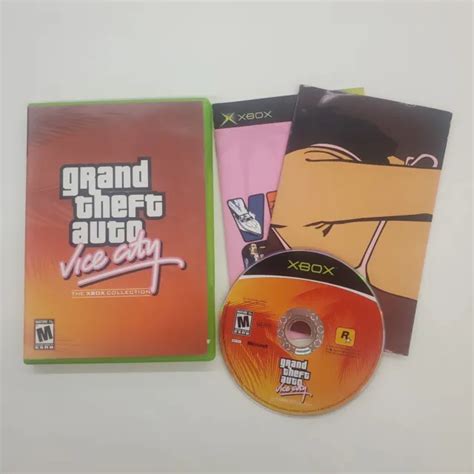 Grand Theft Auto Vice City Original Xbox Game Tested Complete With