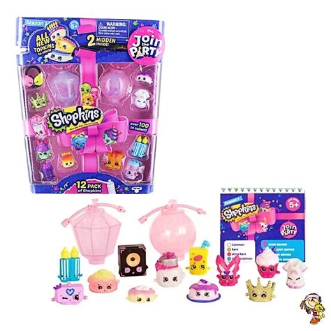 Shopkins Join The Party Set X12 Olis Place Peluches