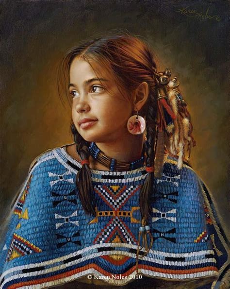 Western And Native American Fine Art By Karen Noles 29 Native