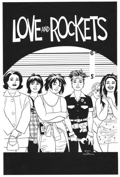 Love And Rockets Lineup Love And Rockets Comics Comic Book Characters
