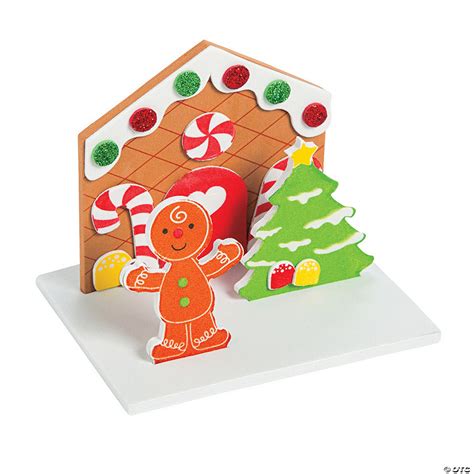 3d Gingerbread House Craft Kit Discontinued
