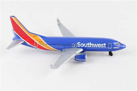 Southwest Airlines Miniature Airplane Daron Toys Diecast Nib 5