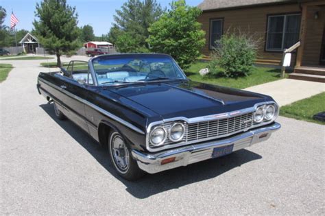 Numbers Matching 1964 Impala True Super Sport Ss Convertible Daytona