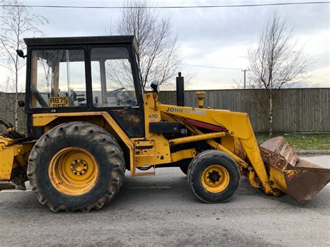 John Deere 410 Backhoe Loader G M Stephenson Ltd