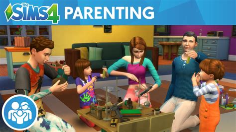 The Sims 4 Parenthood Game Pack Parenting Gameplay Trailer Simsvip