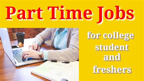 Top 10 Jobs For College Students Best Part Time Jobs For College