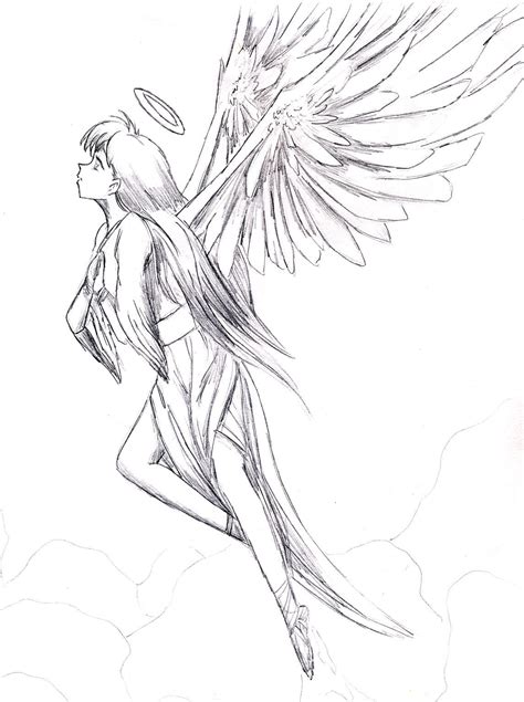 Flying Angel By Ghoner On Deviantart
