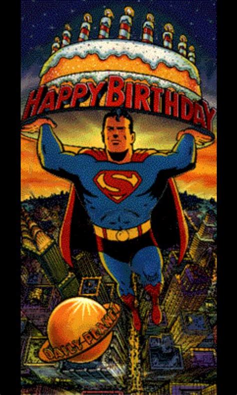 Happy Birthday For Superman