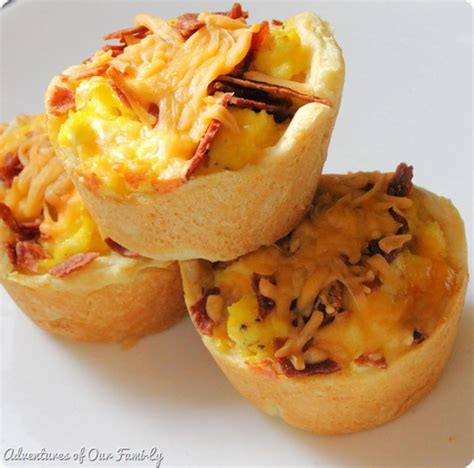 Bacon Egg Cheese Breakfast Cups Just A Pinch Recipes