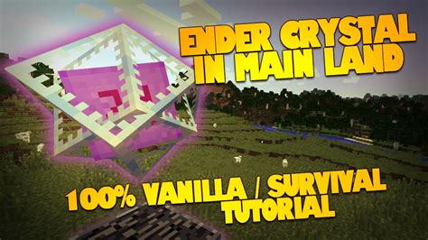 Nonton streaming atau download love to the end full episode dengan subtitle indonesia dan inggris di viu. Minecraft | Get The End Crystal In Your OVERWORLD ...