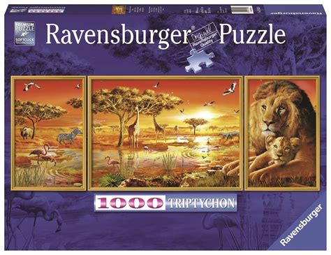 Ravensburger 1000 Piece African Majesty Panorama Jigsaws 1000