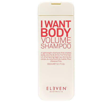 I Want Body Volume Shampoo ⋆ Coiffure And Maquillage Vanessa