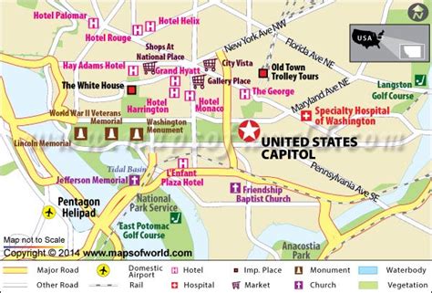 Us Capitol Building Washington Dc Map Facts Location Best Time