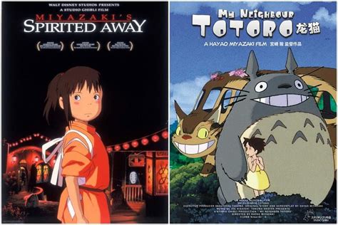 Studio Ghibli Films Such As Spirited Away And My Neighbor Totoro To
