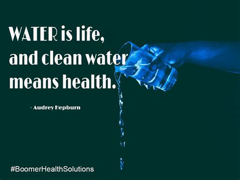Water Is Life And Clean Water Means Health Healthy Quotes Health