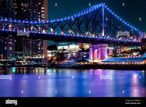 Heritage-listed Story Bridge in Brisbane Stock Photo - Alamy