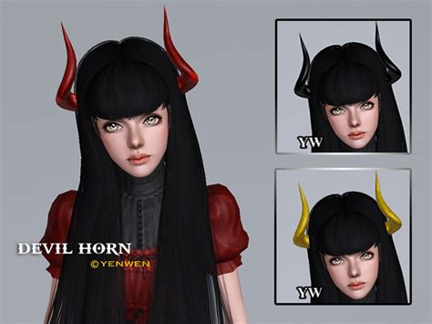 The Sims Resource Devil Horn