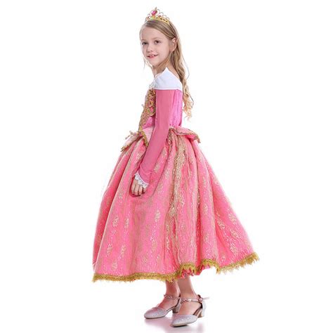 Pink Princess Dress Sleeping Beauty Princess Lace Dress Etsy
