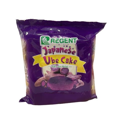 Regent Japanese Ube Cake 10 Pack Lynnes Food Cravings
