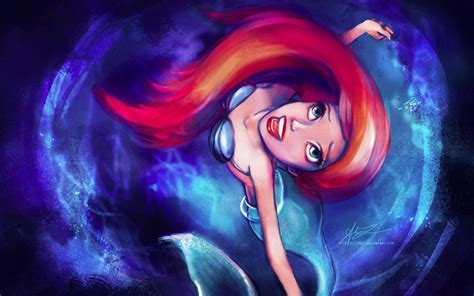 🔥 Download The Little Mermaid Fan Art By Williamg40 Disney Fan Art Wallpapers Disney Concept