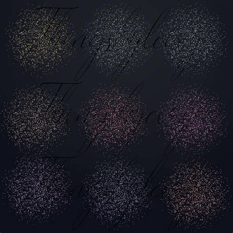 32 Glitter Particles Overlay Images Glitter Dust Confetti By Artinsider