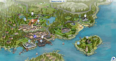 The Sims 4: World Map Replacements for ALL Worlds Now Available | SimsVIP
