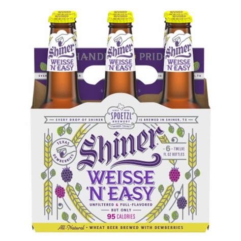 Shiner® Weisse N Easy Wheat Beer 6 Bottles 12 Fl Oz Frys Food