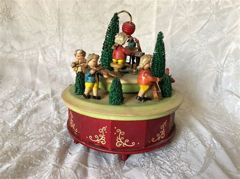 What song is it playing? Vintage Steinback German Wooden Music Box Swiss Thorens Movement Menuet Mozart #Thorens | Wooden ...