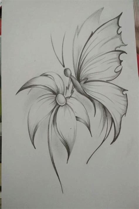 40 Easy Flower Pencil Drawings For Inspiration