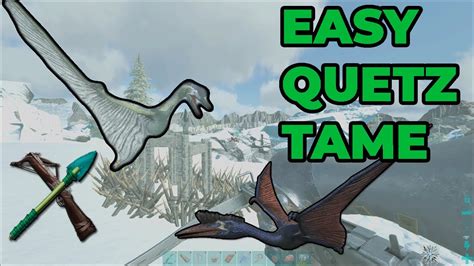 How To Tame A Quetzal Ark Youtube